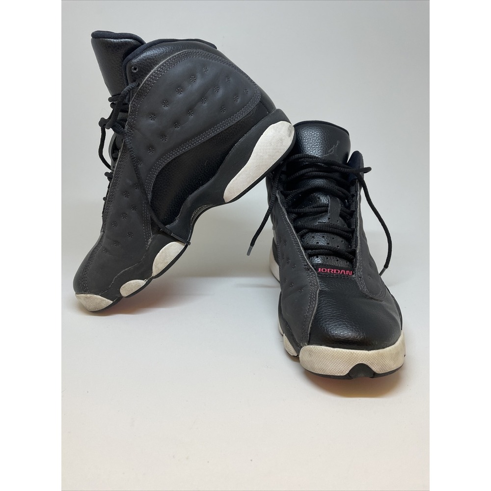 Nike Air Jordan Retro 13 GG Black/Hyper Pink Size 5.5Y / Women's 7‎ (439358-009)